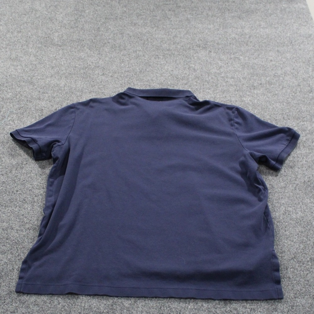 Polo Ralph Lauren Mens Navy Blue Pima Soft Touch Polo Shirt Size XL - Picture 9 of 9